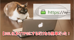 HTTPSにするだけなら簡単